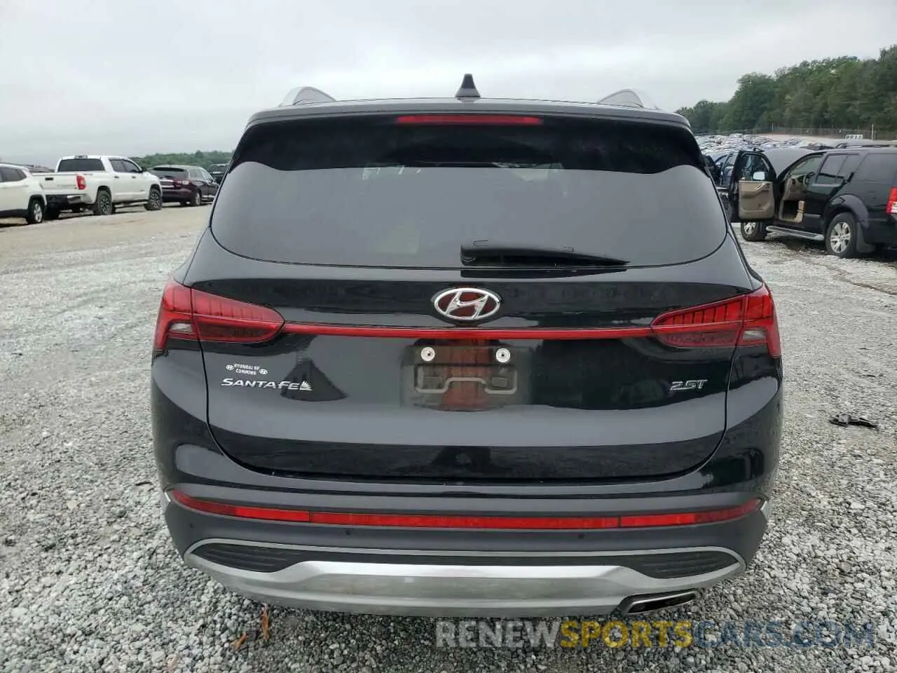 6 Photograph of a damaged car 5NMS44AL6MH347299 HYUNDAI SANTA FE 2021