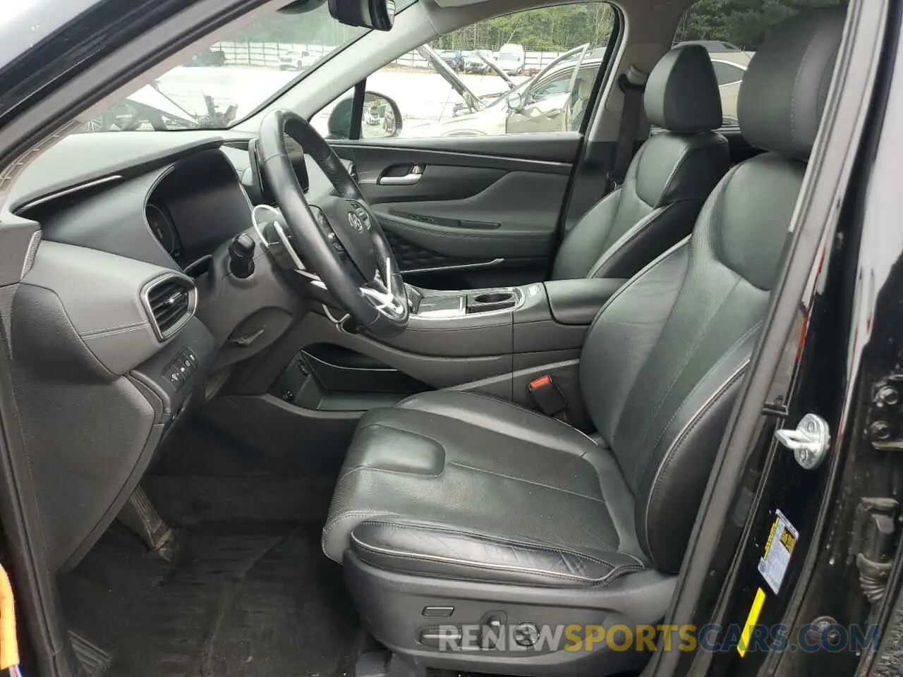 7 Photograph of a damaged car 5NMS44AL6MH347299 HYUNDAI SANTA FE 2021