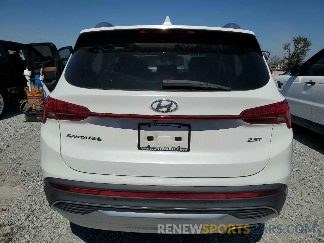 6 Photograph of a damaged car 5NMS44AL8MH315390 HYUNDAI SANTA FE 2021