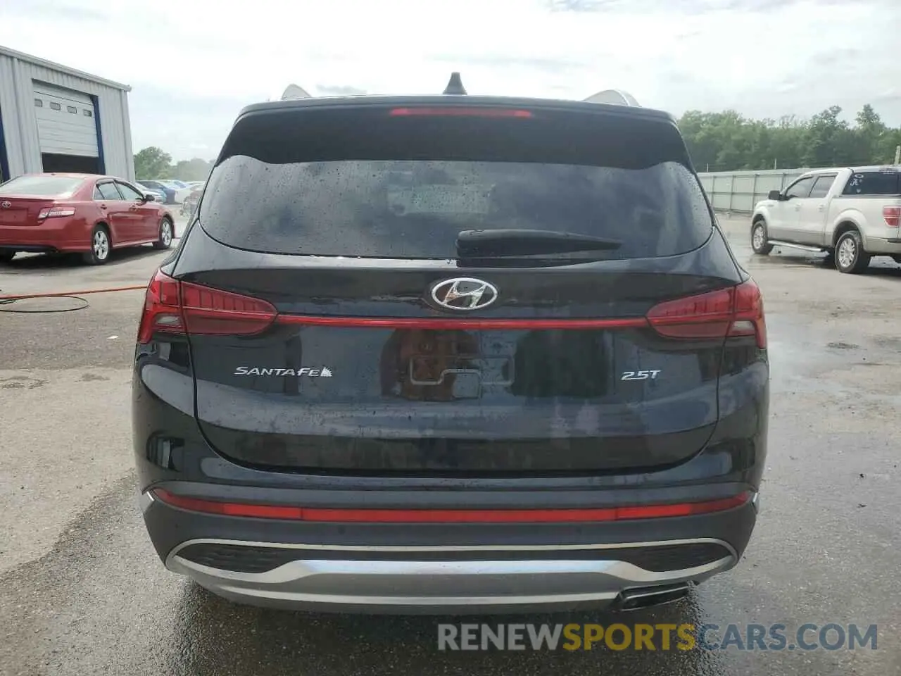6 Photograph of a damaged car 5NMS44ALXMH335463 HYUNDAI SANTA FE 2021