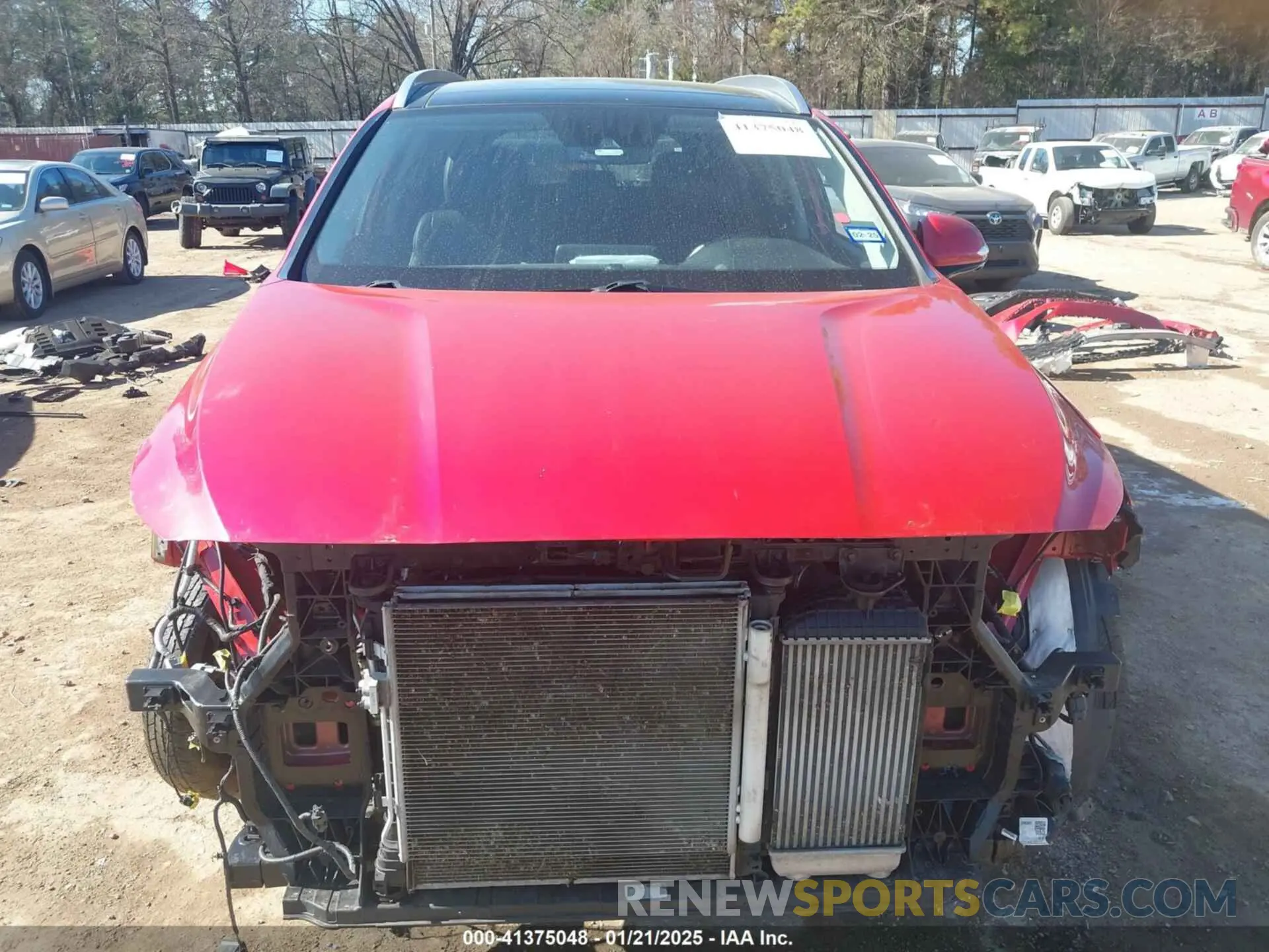 13 Photograph of a damaged car 5NMS44ALXMH335849 HYUNDAI SANTA FE 2021