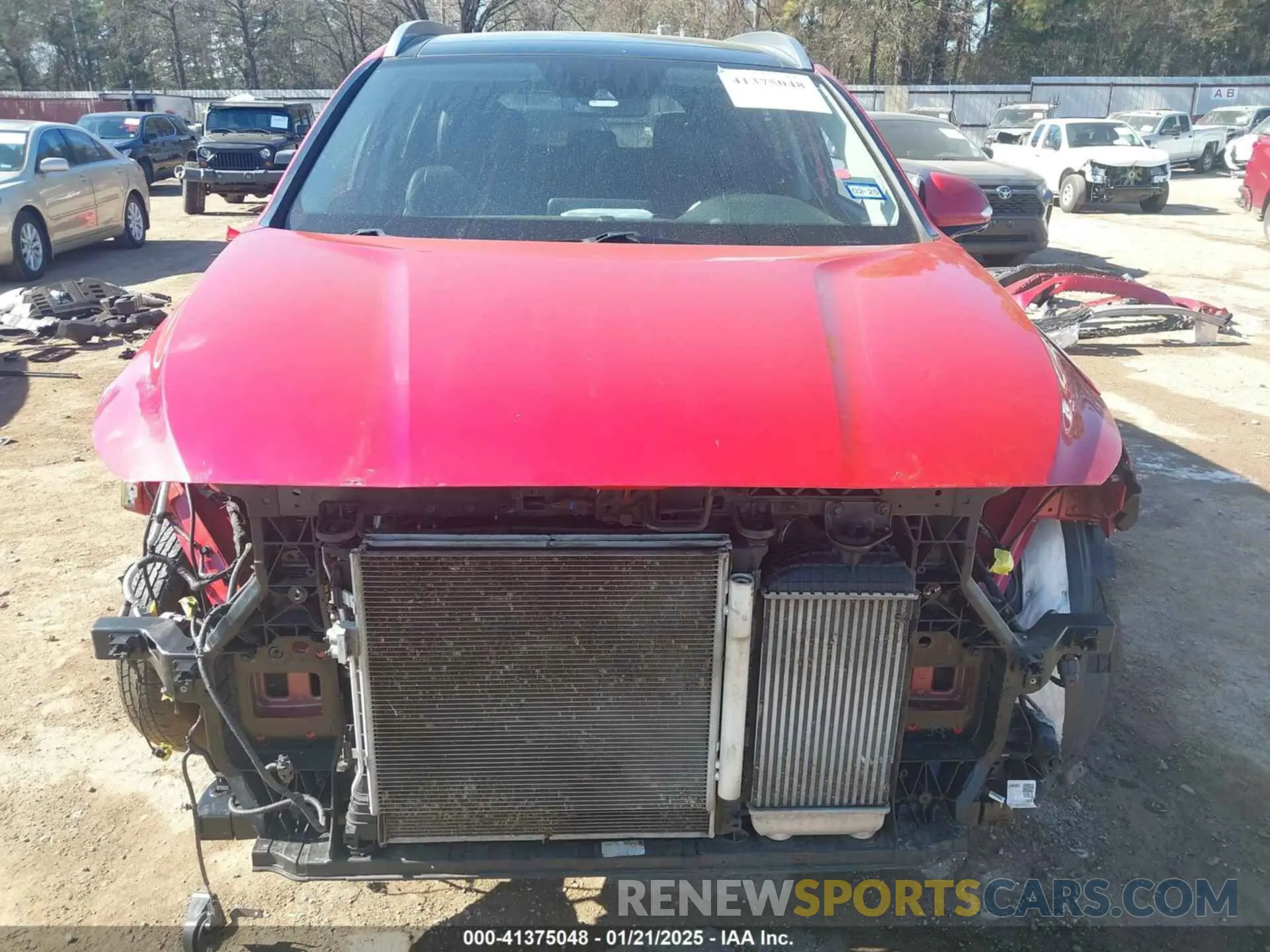 6 Photograph of a damaged car 5NMS44ALXMH335849 HYUNDAI SANTA FE 2021
