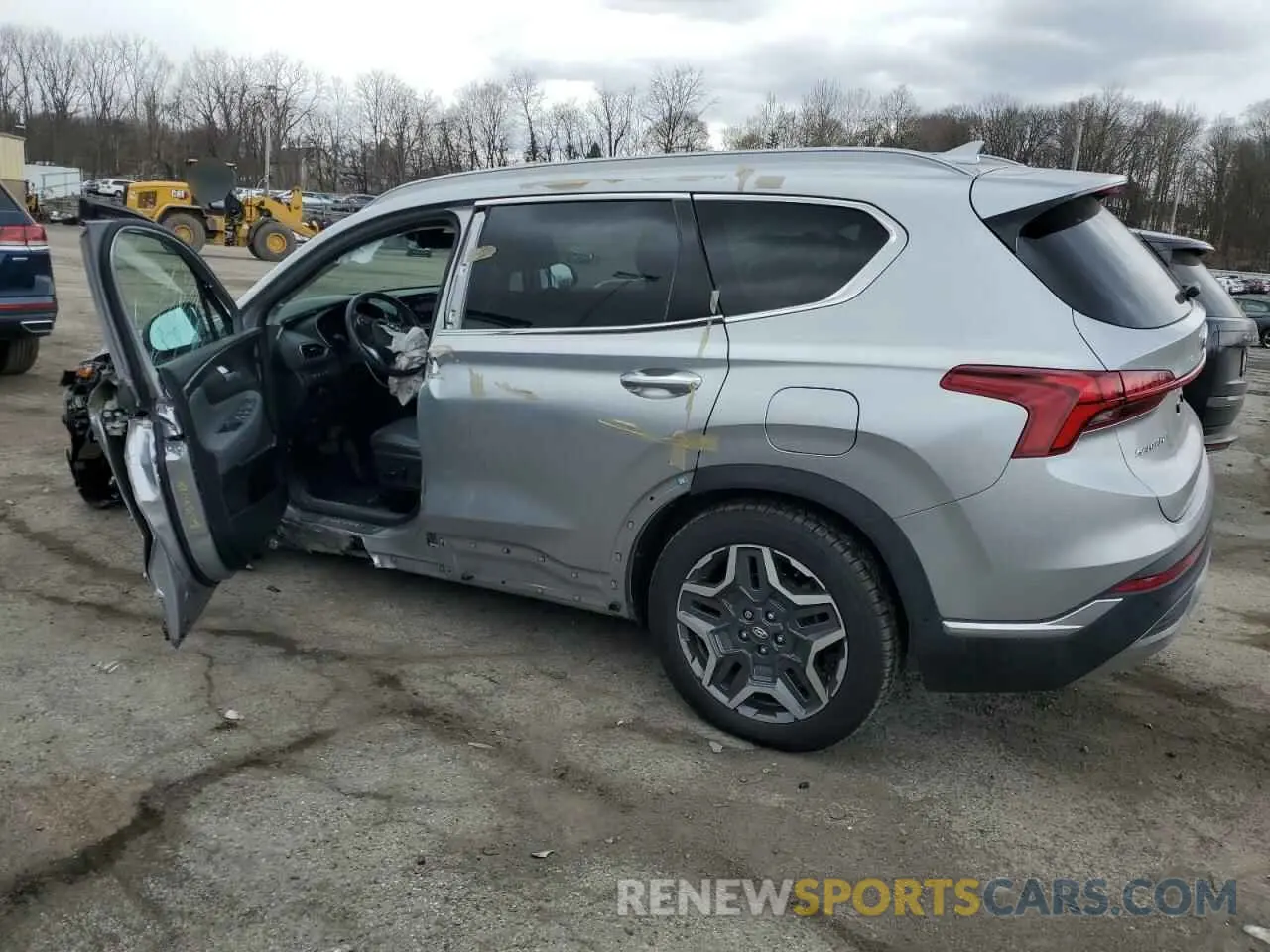 2 Photograph of a damaged car 5NMS4DAL0MH332250 HYUNDAI SANTA FE 2021