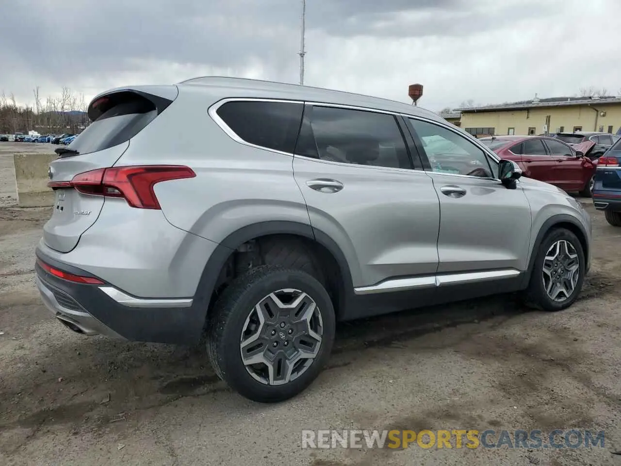 3 Photograph of a damaged car 5NMS4DAL0MH332250 HYUNDAI SANTA FE 2021