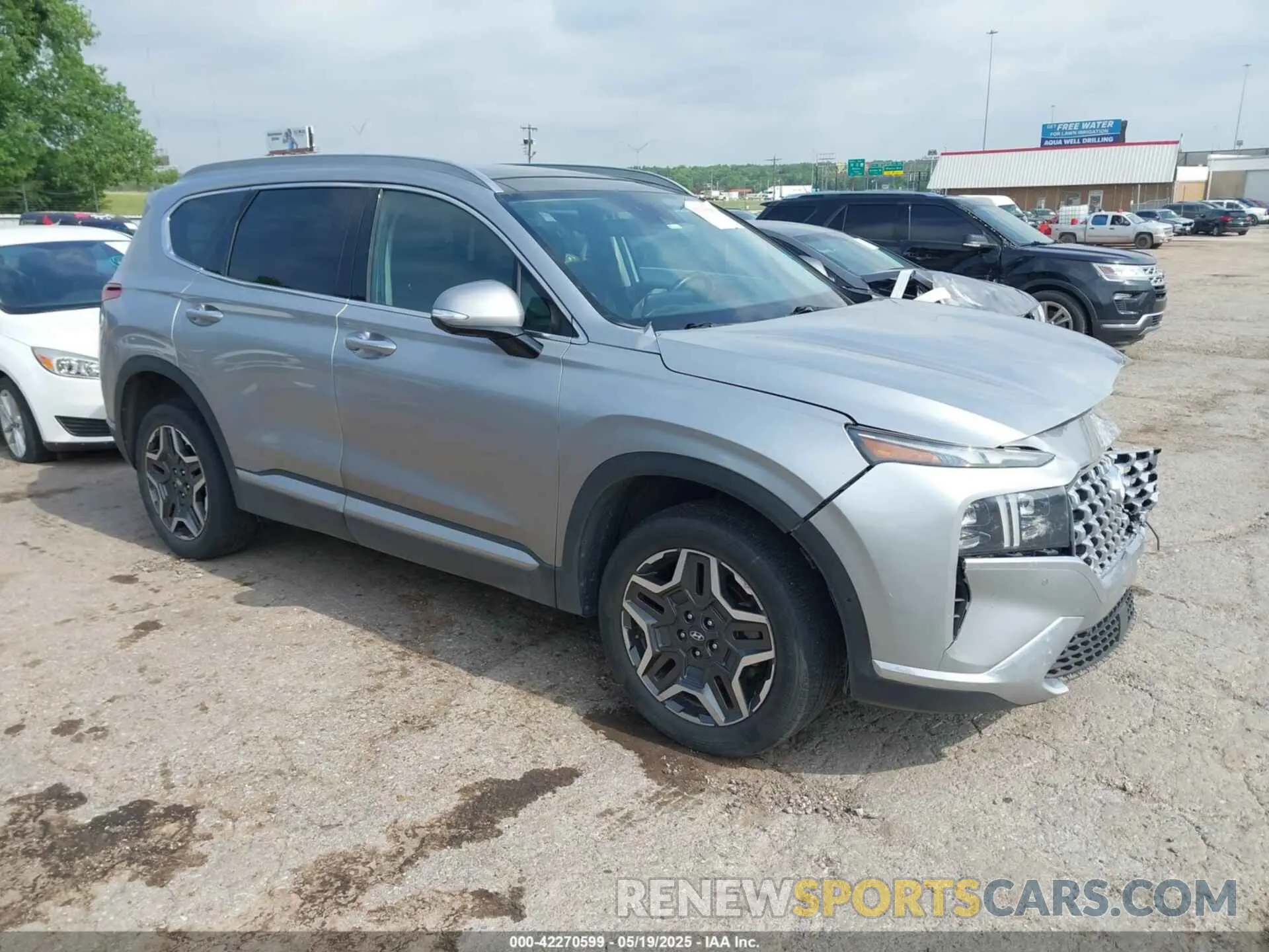 1 Photograph of a damaged car 5NMS4DAL1MH332161 HYUNDAI SANTA FE 2021
