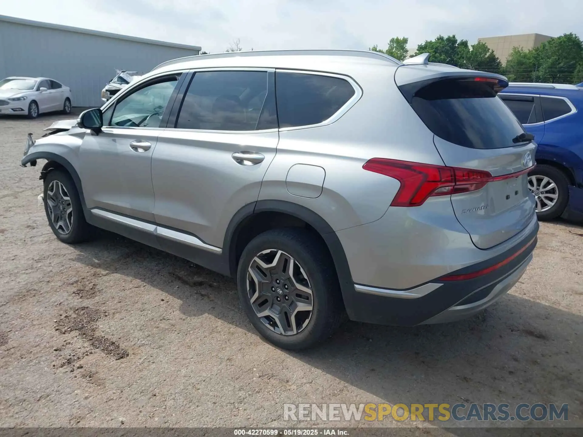 3 Photograph of a damaged car 5NMS4DAL1MH332161 HYUNDAI SANTA FE 2021
