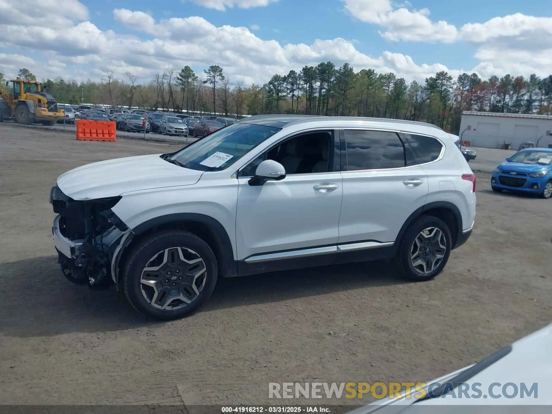 14 Photograph of a damaged car 5NMS4DAL4MH355305 HYUNDAI SANTA FE 2021