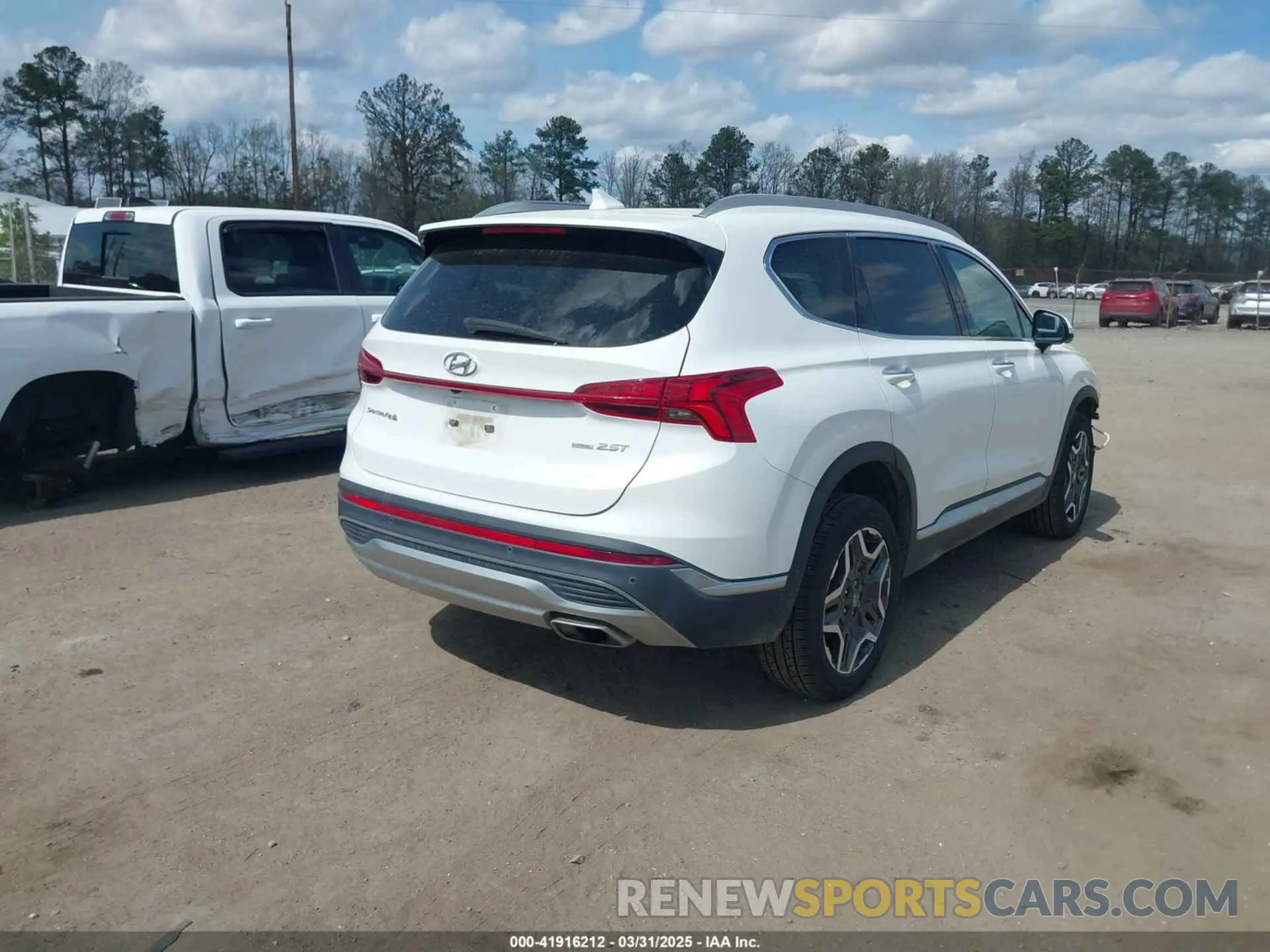 4 Photograph of a damaged car 5NMS4DAL4MH355305 HYUNDAI SANTA FE 2021