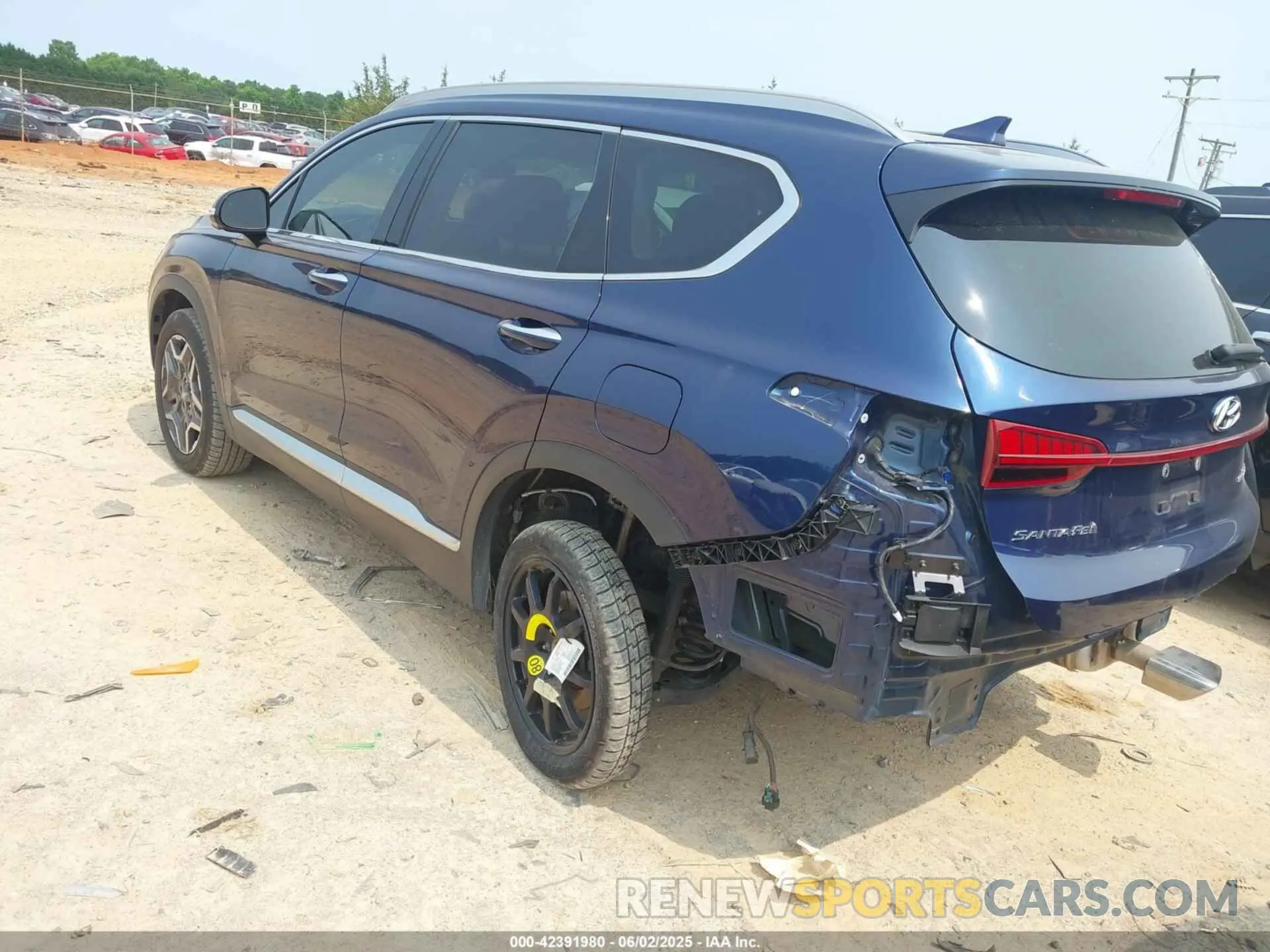 3 Photograph of a damaged car 5NMS4DAL7MH354469 HYUNDAI SANTA FE 2021