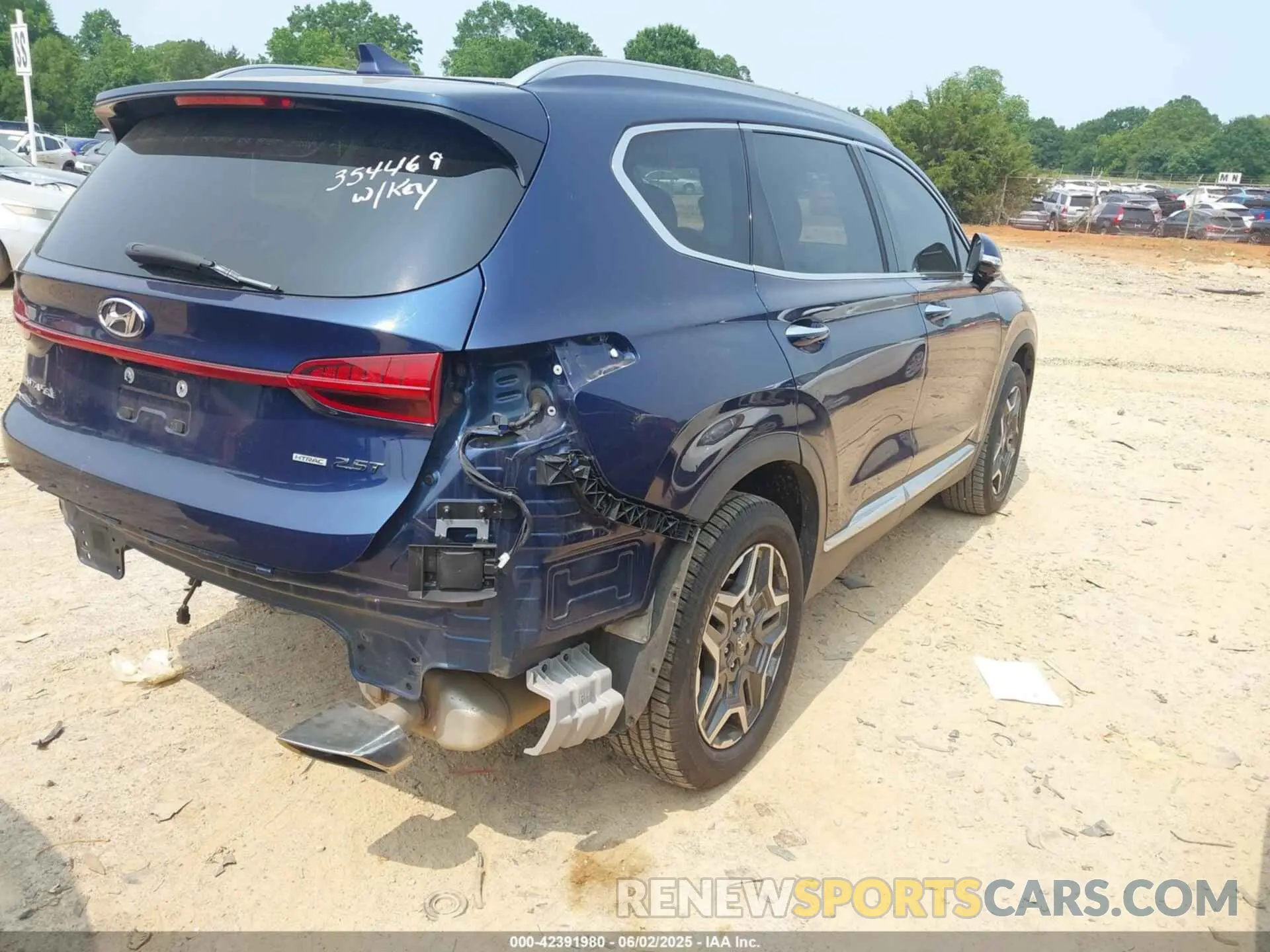 4 Photograph of a damaged car 5NMS4DAL7MH354469 HYUNDAI SANTA FE 2021
