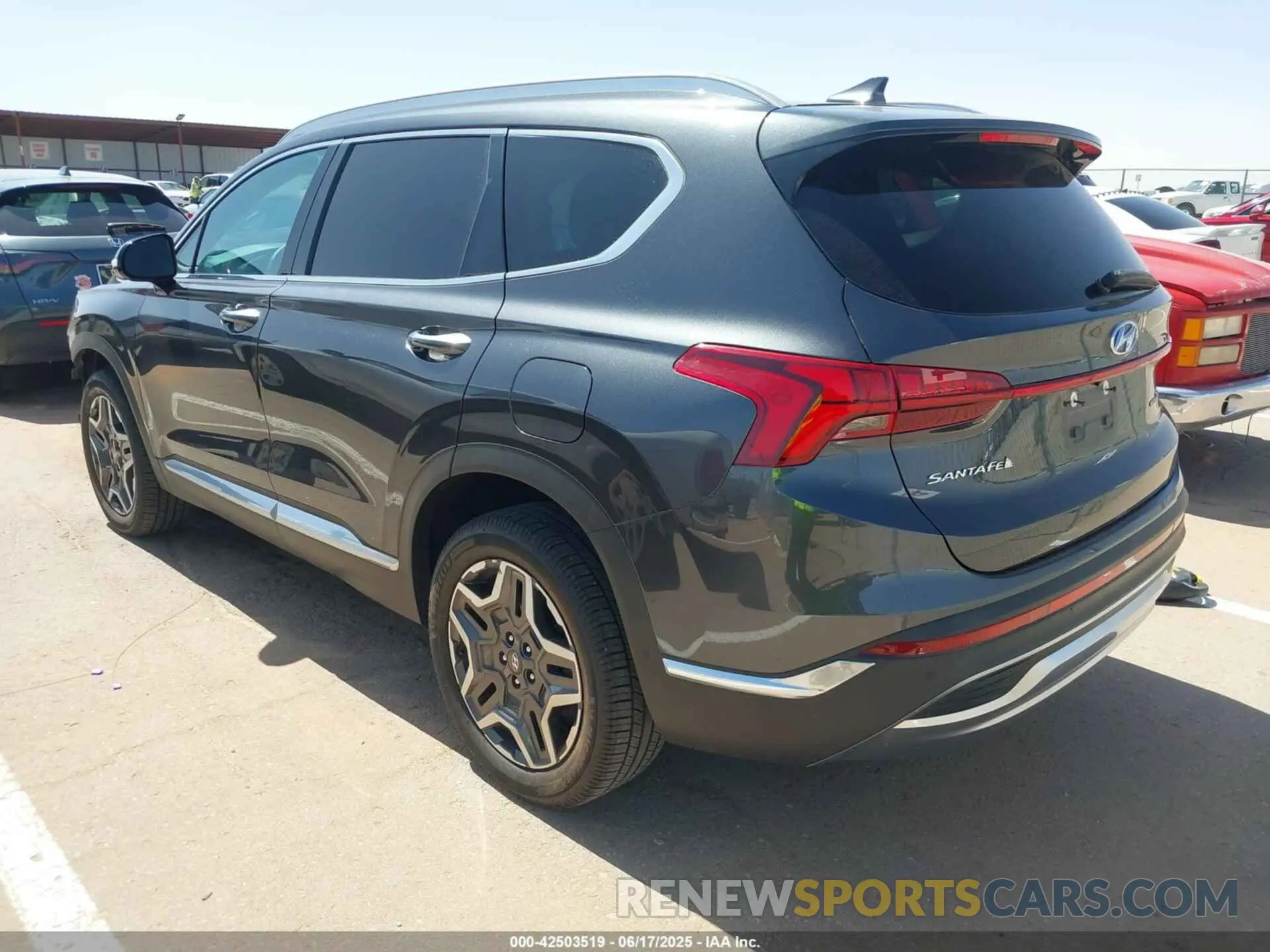 3 Photograph of a damaged car 5NMS4DALXMH343322 HYUNDAI SANTA FE 2021
