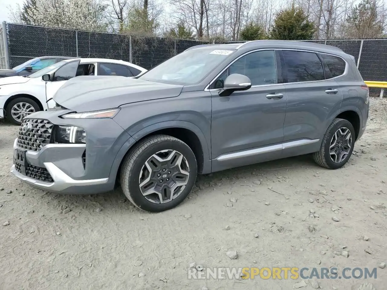 1 Photograph of a damaged car 5NMS5DAL0MH336893 HYUNDAI SANTA FE 2021