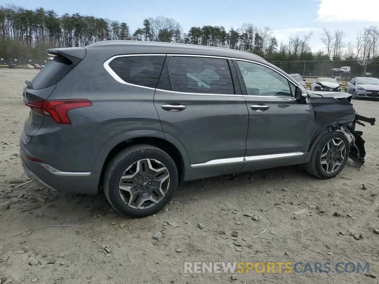 3 Photograph of a damaged car 5NMS5DAL0MH336893 HYUNDAI SANTA FE 2021