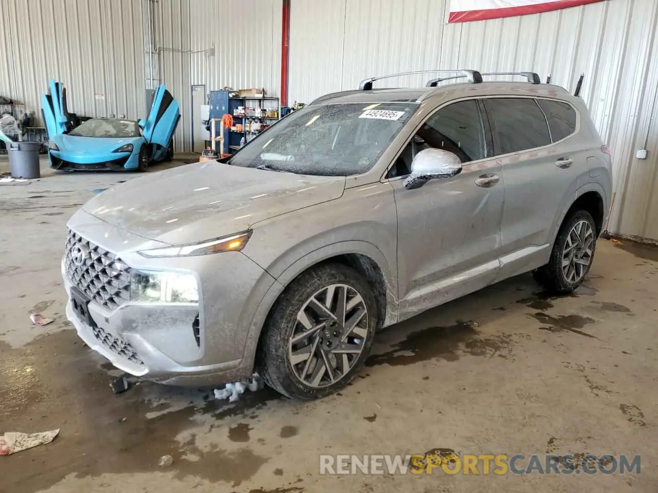 1 Photograph of a damaged car 5NMS5DAL0MH364340 HYUNDAI SANTA FE 2021