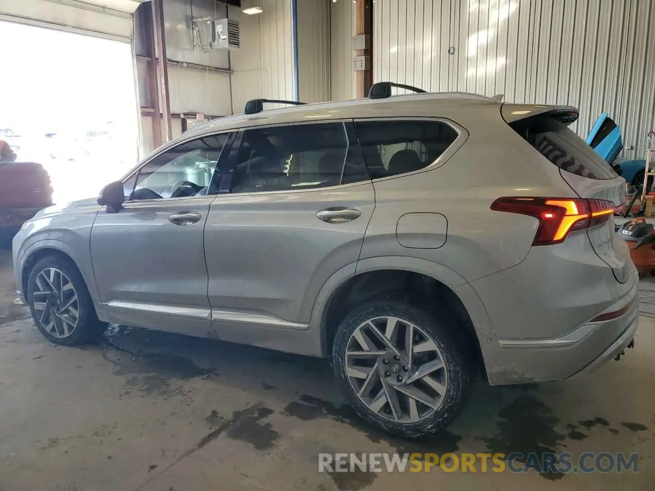 2 Photograph of a damaged car 5NMS5DAL0MH364340 HYUNDAI SANTA FE 2021