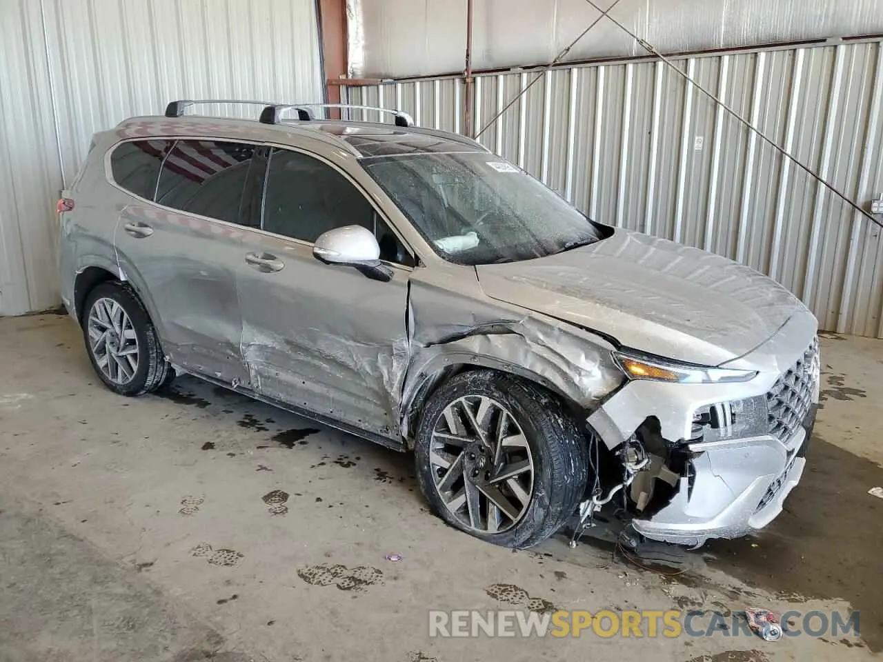 4 Photograph of a damaged car 5NMS5DAL0MH364340 HYUNDAI SANTA FE 2021