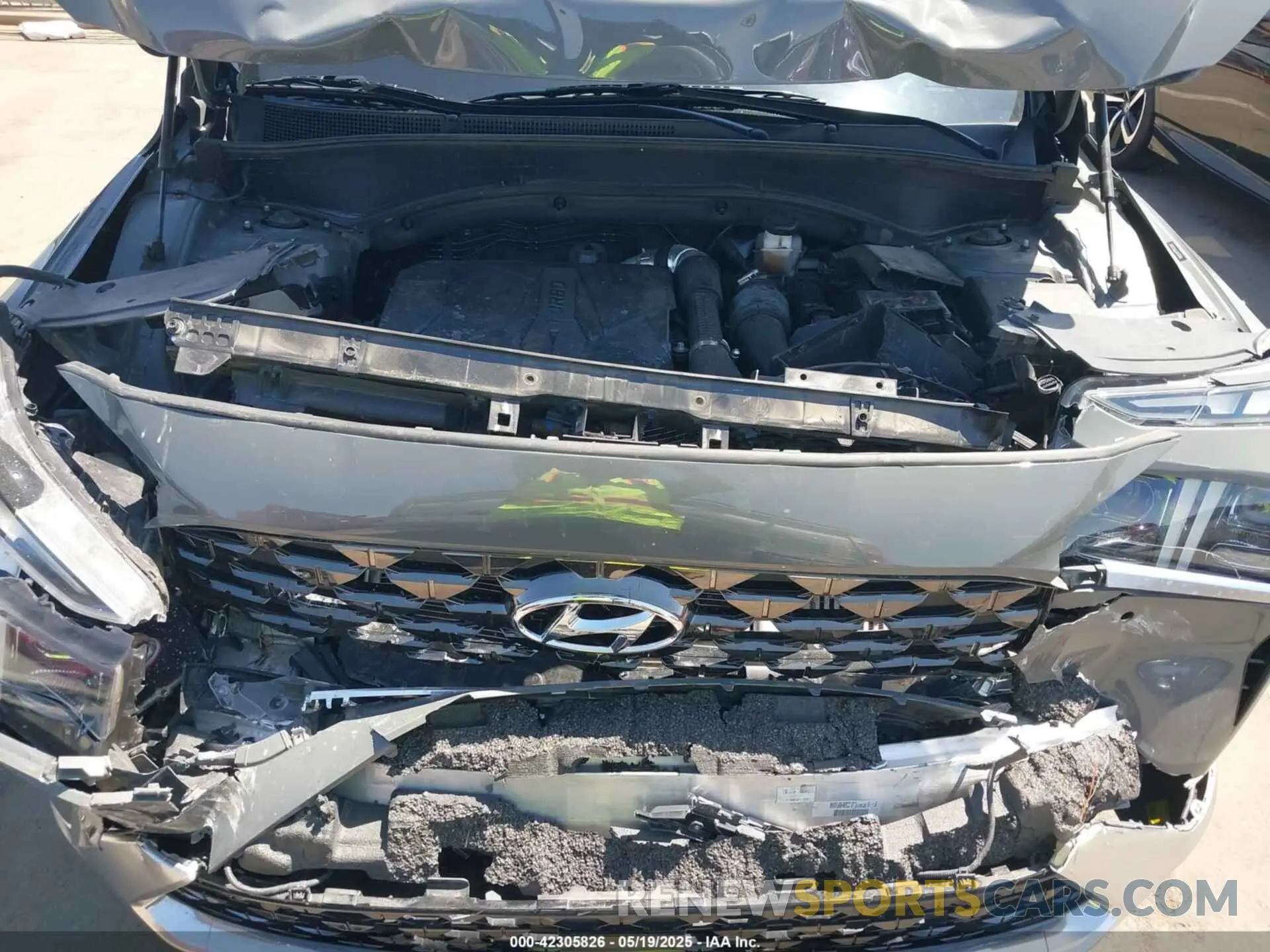 10 Photograph of a damaged car 5NMS5DAL5MH330166 HYUNDAI SANTA FE 2021