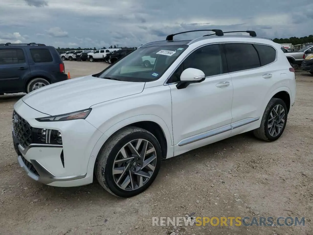1 Photograph of a damaged car 5NMS5DAL5MH358713 HYUNDAI SANTA FE 2021