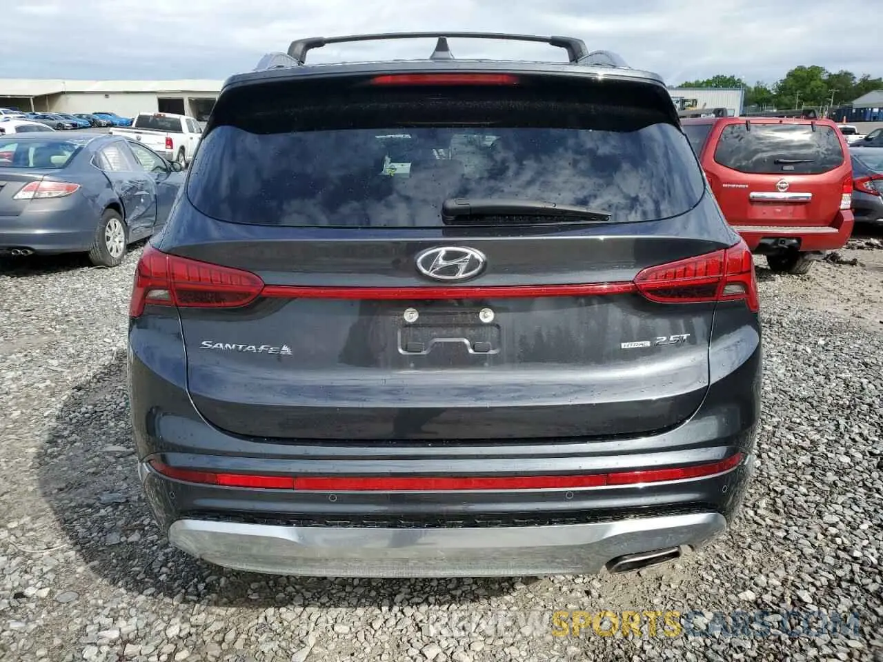 6 Photograph of a damaged car 5NMS5DAL7MH371138 HYUNDAI SANTA FE 2021