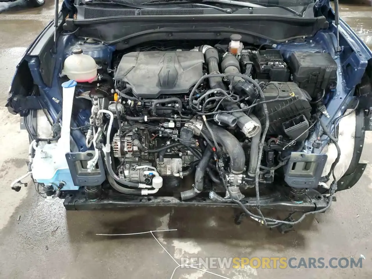 13 Photograph of a damaged car 5NMS5DAL9MH355443 HYUNDAI SANTA FE 2021