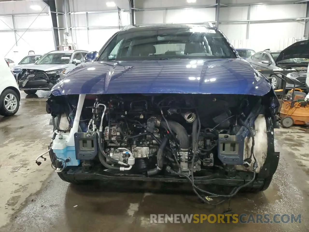 5 Photograph of a damaged car 5NMS5DAL9MH355443 HYUNDAI SANTA FE 2021