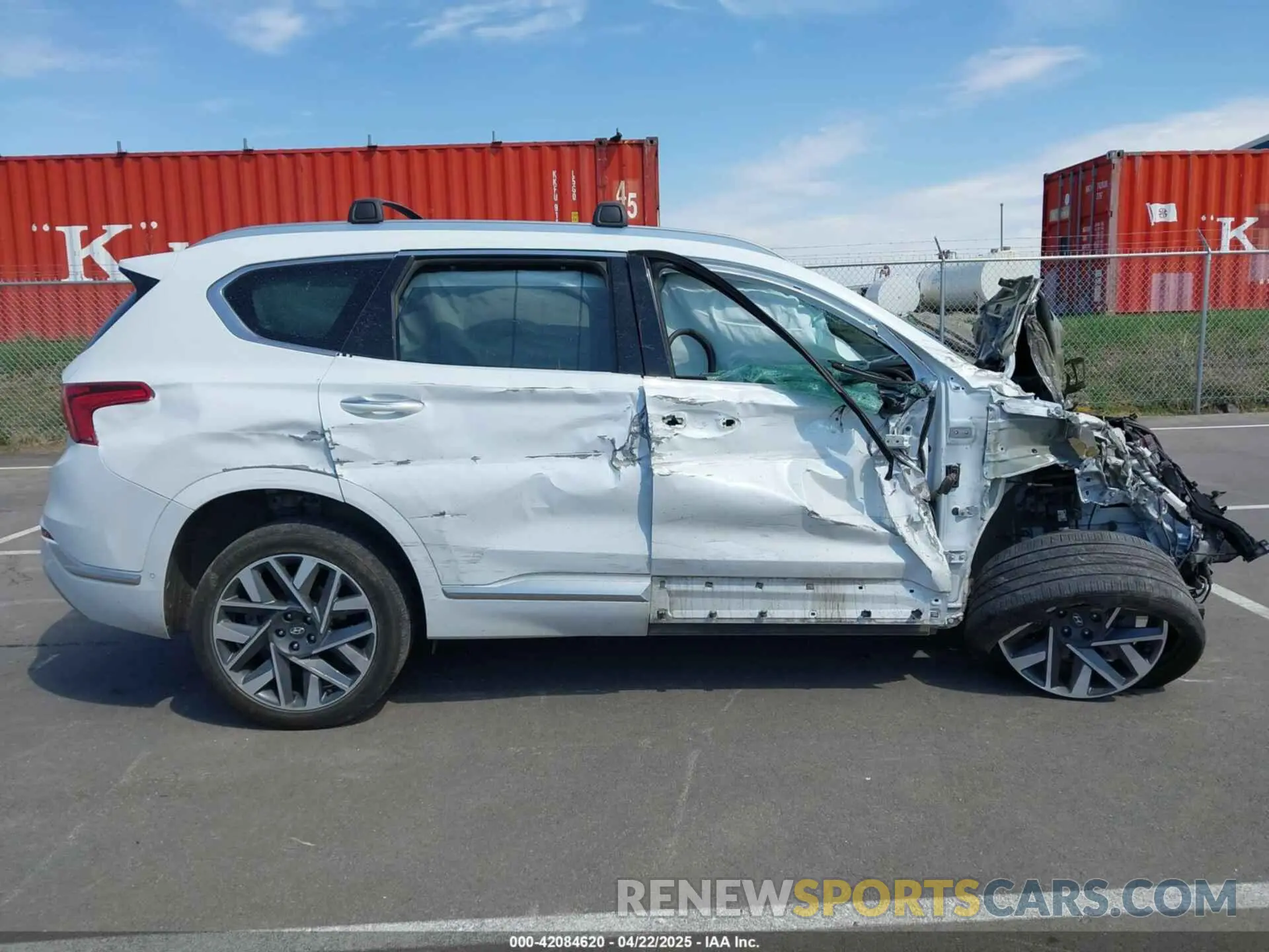 13 Photograph of a damaged car 5NMS5DAL9MH366488 HYUNDAI SANTA FE 2021