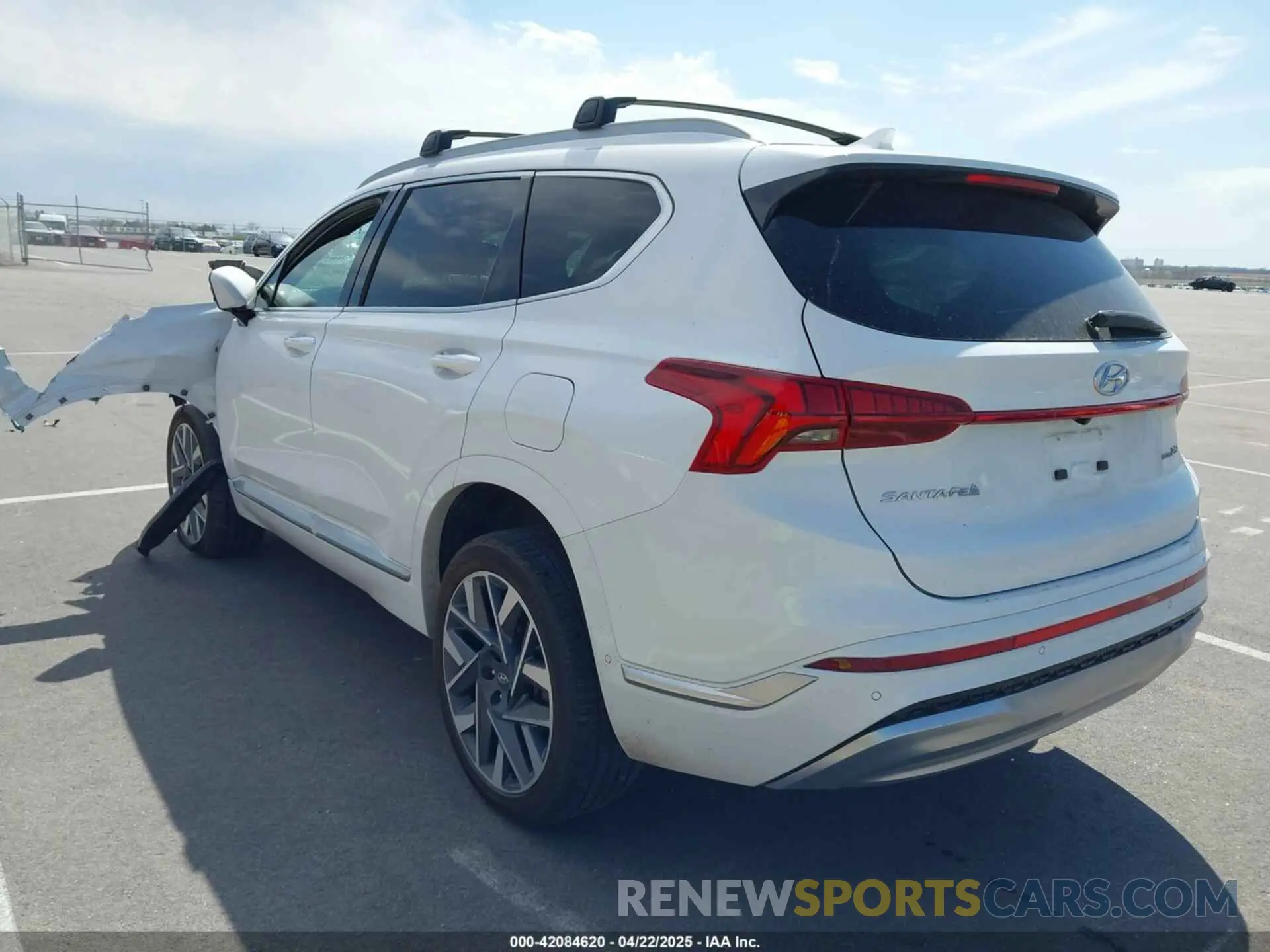 3 Photograph of a damaged car 5NMS5DAL9MH366488 HYUNDAI SANTA FE 2021