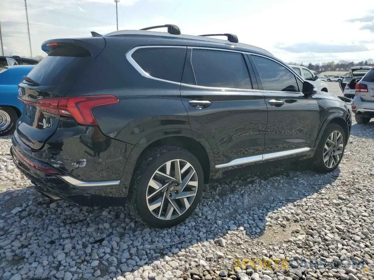 3 Photograph of a damaged car 5NMS5DALXMH372543 HYUNDAI SANTA FE 2021