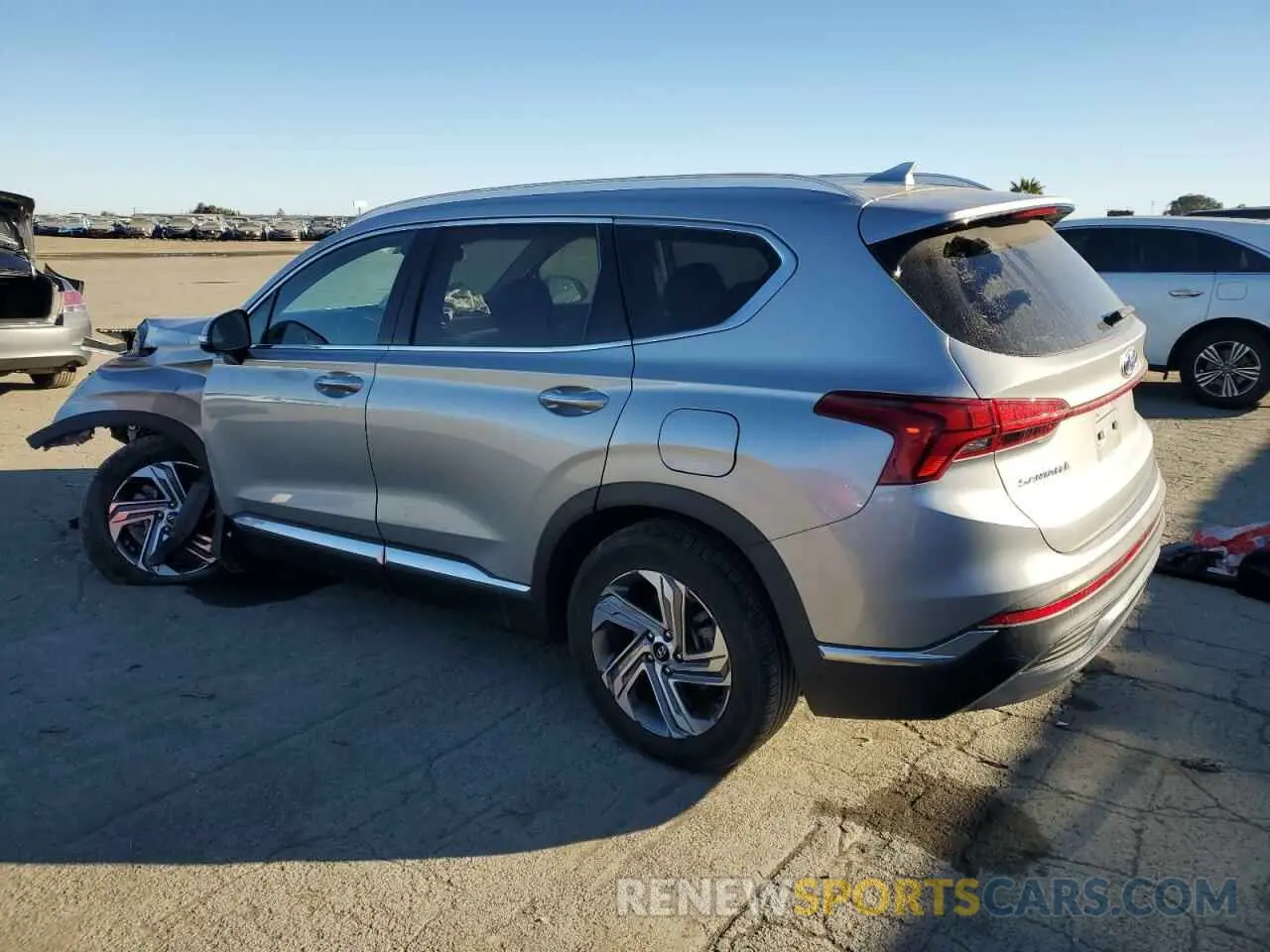 2 Photograph of a damaged car 5NMS64AJ0MH325968 HYUNDAI SANTA FE 2021