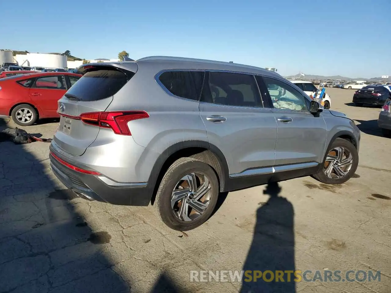 3 Photograph of a damaged car 5NMS64AJ0MH325968 HYUNDAI SANTA FE 2021