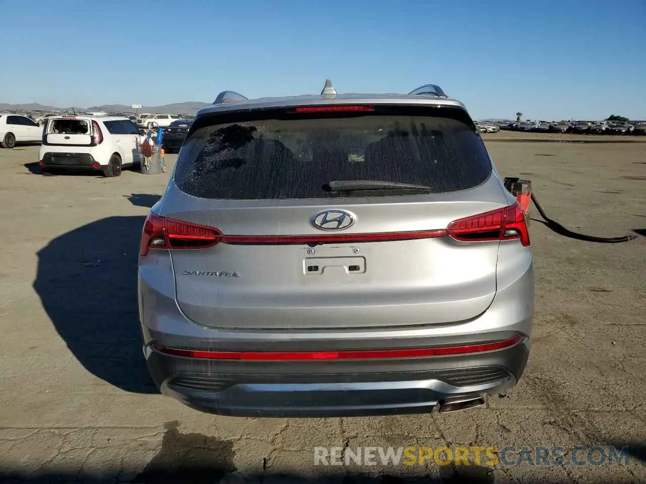 6 Photograph of a damaged car 5NMS64AJ0MH325968 HYUNDAI SANTA FE 2021
