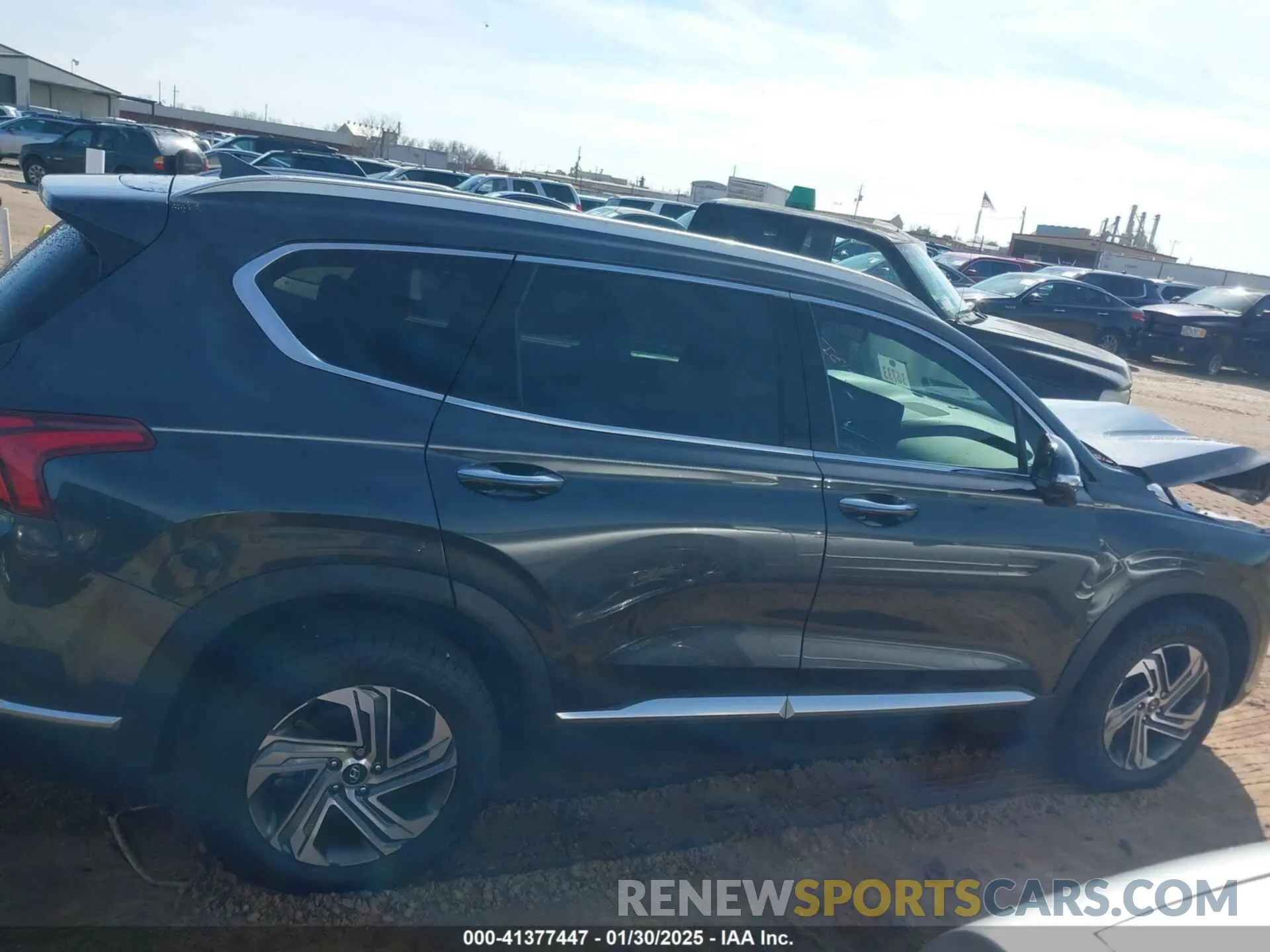 13 Photograph of a damaged car 5NMS64AJ1MH327647 HYUNDAI SANTA FE 2021