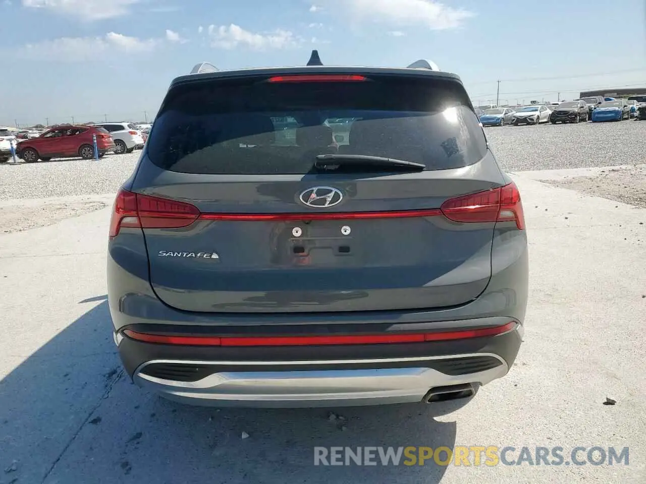6 Photograph of a damaged car 5NMS64AJ2MH309268 HYUNDAI SANTA FE 2021