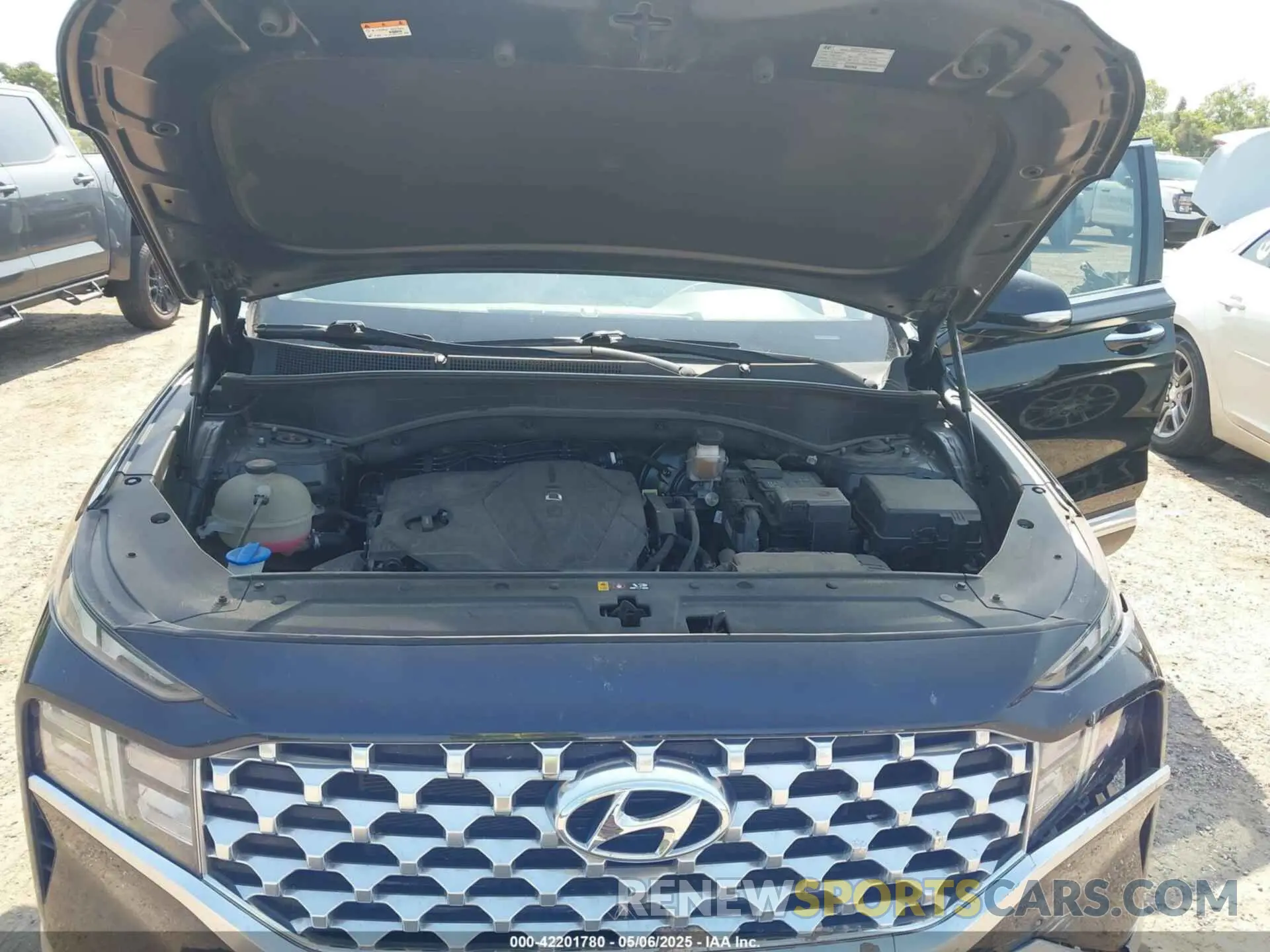 10 Photograph of a damaged car 5NMS64AJ3MH331523 HYUNDAI SANTA FE 2021