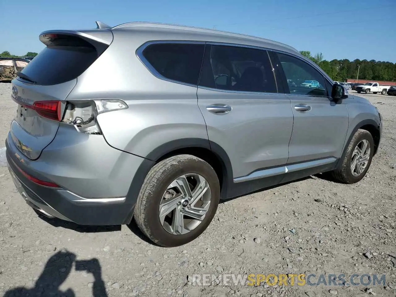 3 Photograph of a damaged car 5NMS64AJ3MH331585 HYUNDAI SANTA FE 2021