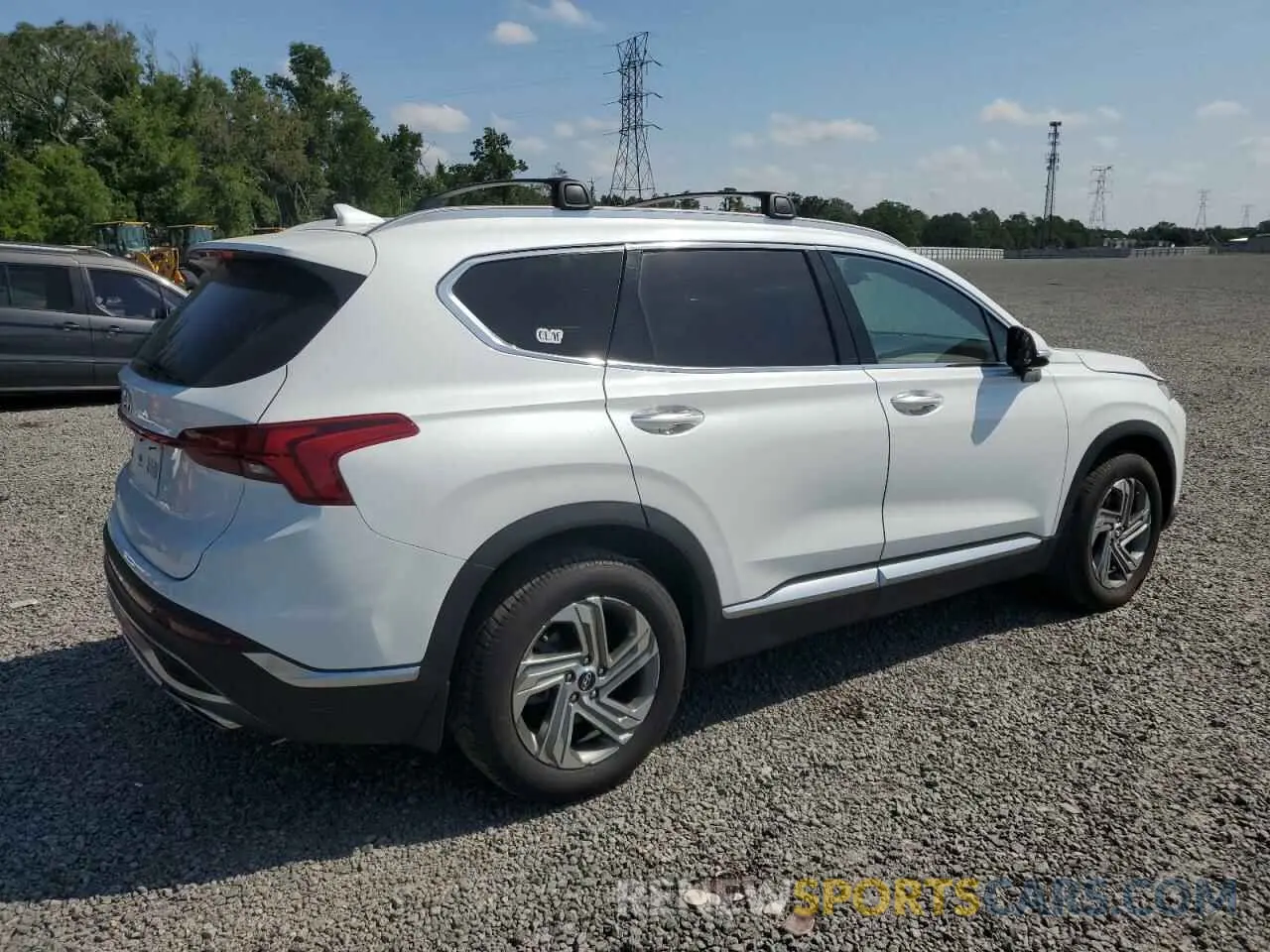 3 Photograph of a damaged car 5NMS64AJ3MH346393 HYUNDAI SANTA FE 2021