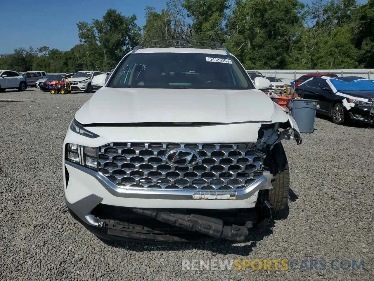 5 Photograph of a damaged car 5NMS64AJ3MH346393 HYUNDAI SANTA FE 2021