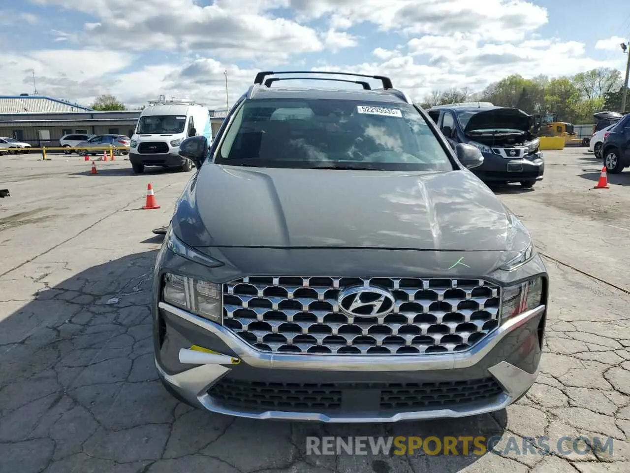5 Photograph of a damaged car 5NMS64AJ3MH350296 HYUNDAI SANTA FE 2021