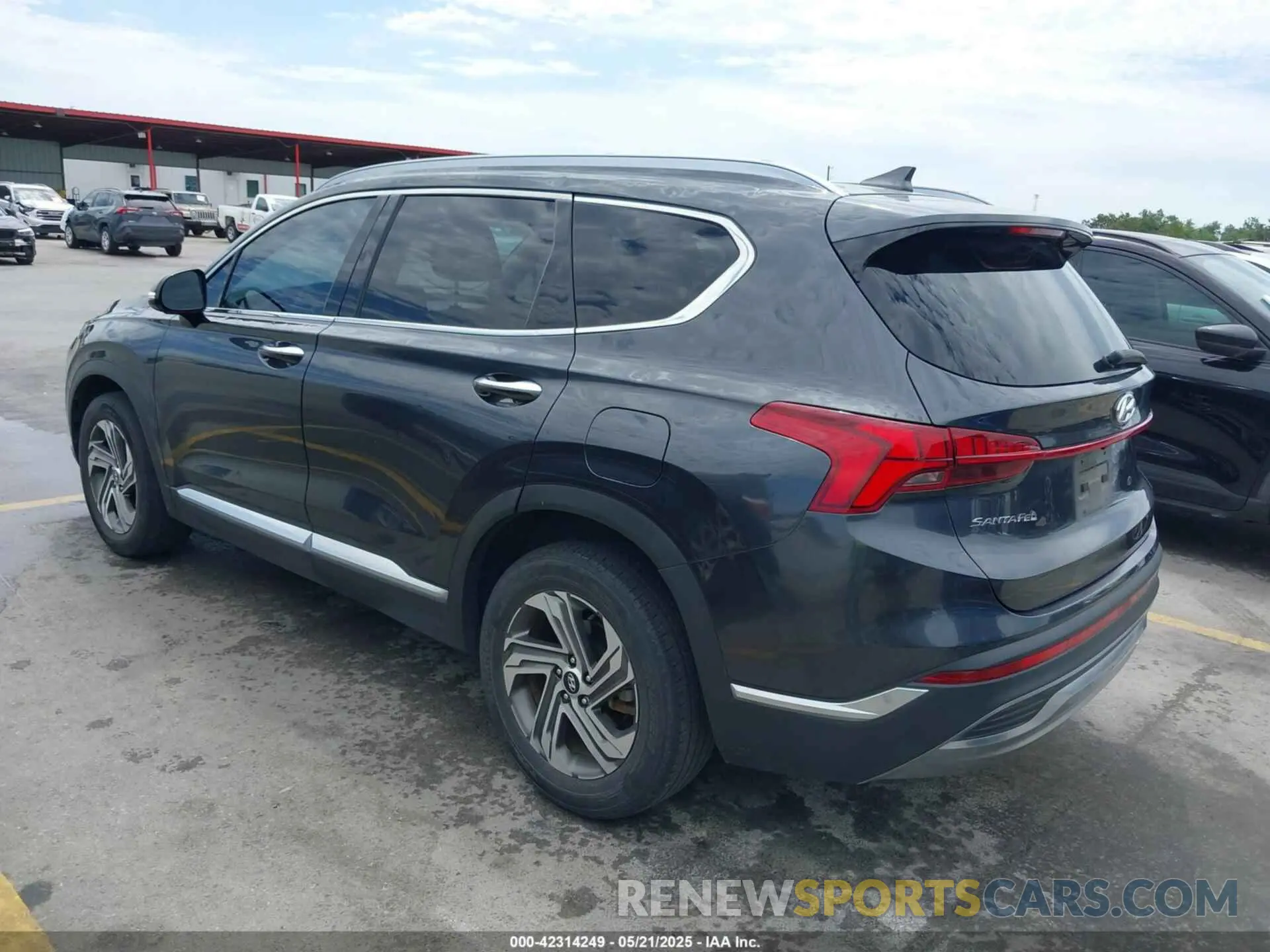 3 Photograph of a damaged car 5NMS64AJ4MH316691 HYUNDAI SANTA FE 2021