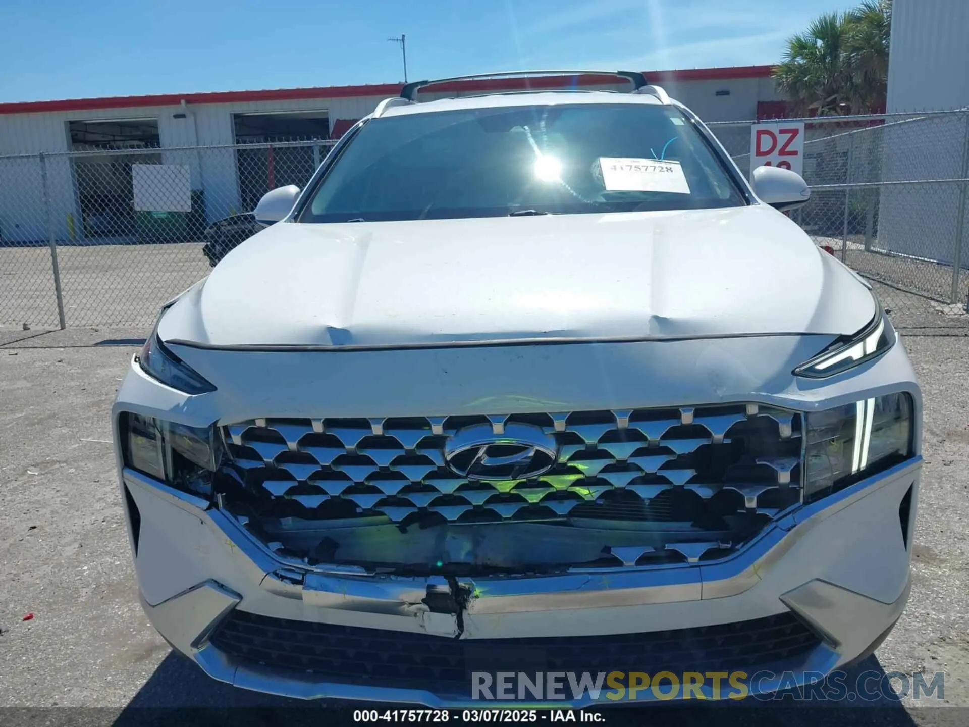 6 Photograph of a damaged car 5NMS64AJ4MH358553 HYUNDAI SANTA FE 2021