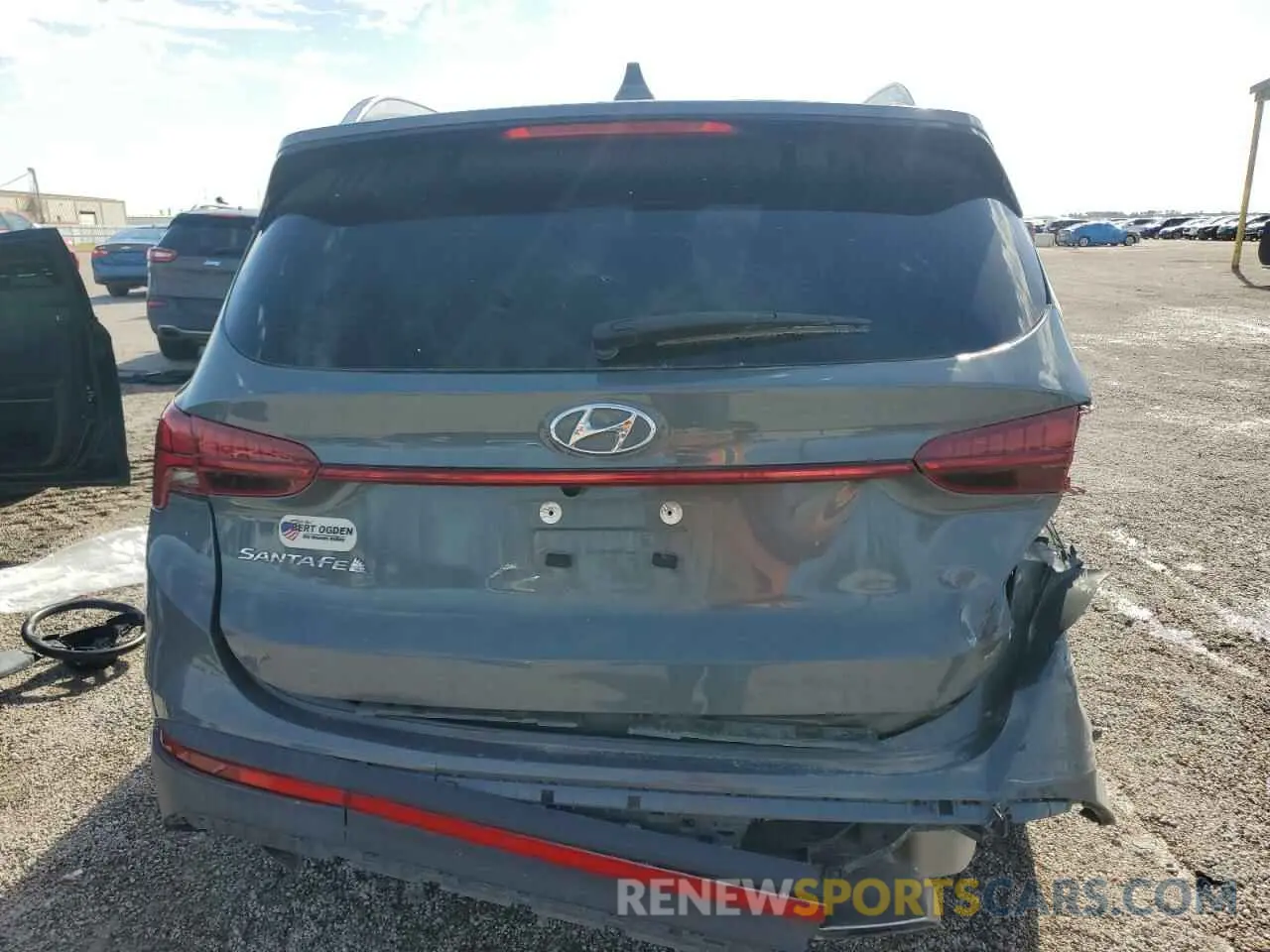 6 Photograph of a damaged car 5NMS64AJ6MH314506 HYUNDAI SANTA FE 2021