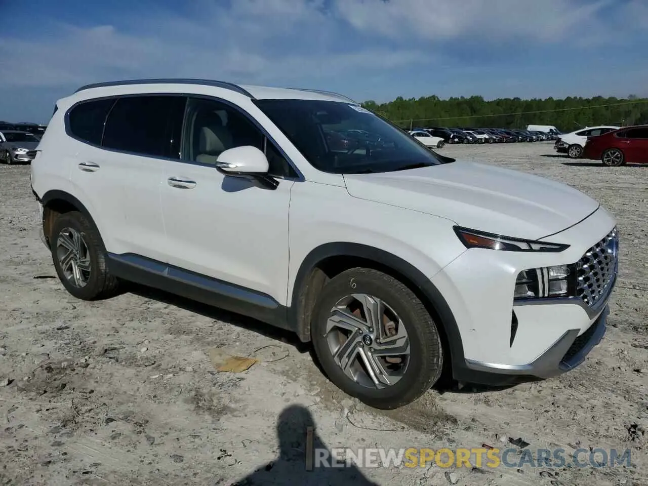 4 Photograph of a damaged car 5NMS64AJ6MH351068 HYUNDAI SANTA FE 2021