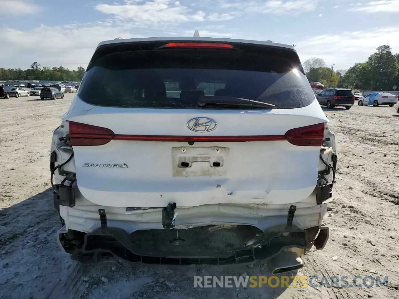 6 Photograph of a damaged car 5NMS64AJ6MH351068 HYUNDAI SANTA FE 2021