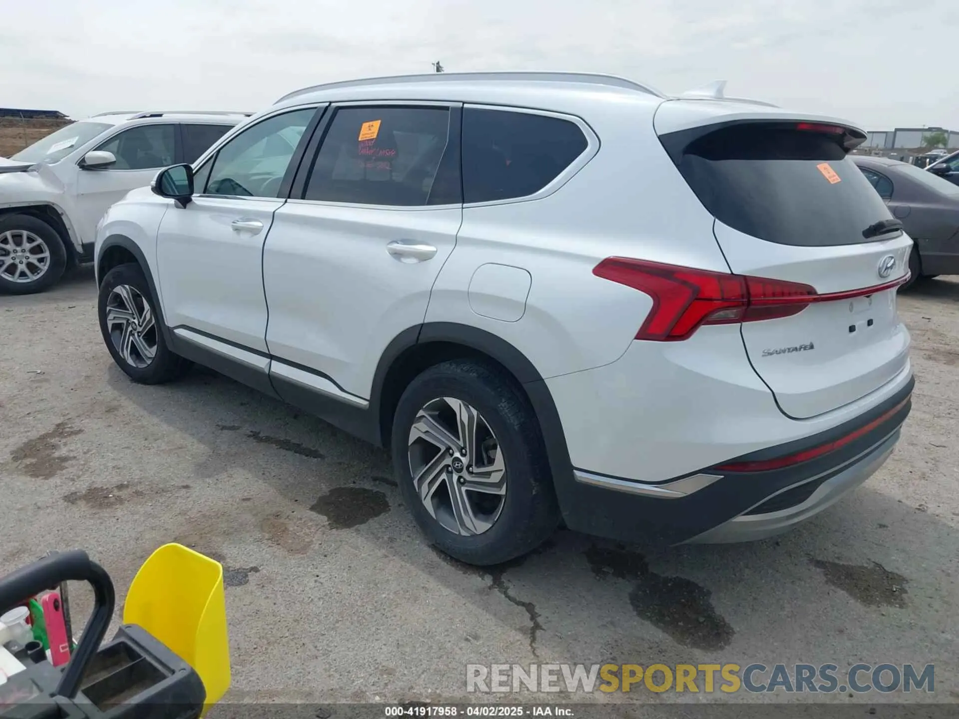 3 Photograph of a damaged car 5NMS64AJ7MH315387 HYUNDAI SANTA FE 2021