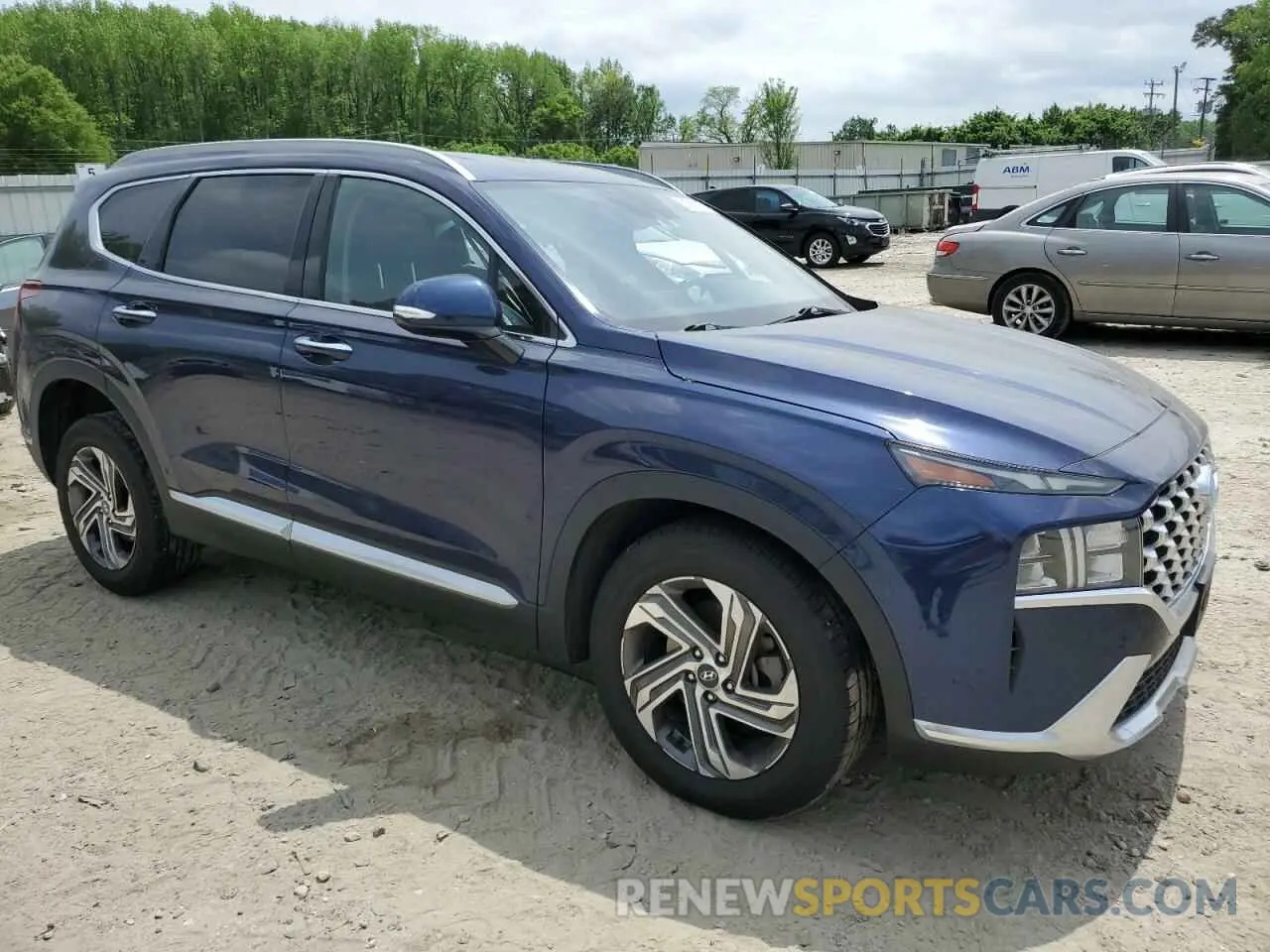 4 Photograph of a damaged car 5NMS64AJ7MH340032 HYUNDAI SANTA FE 2021