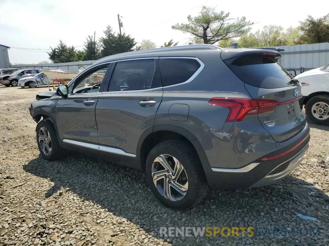 2 Photograph of a damaged car 5NMS6DAJ0MH358792 HYUNDAI SANTA FE 2021