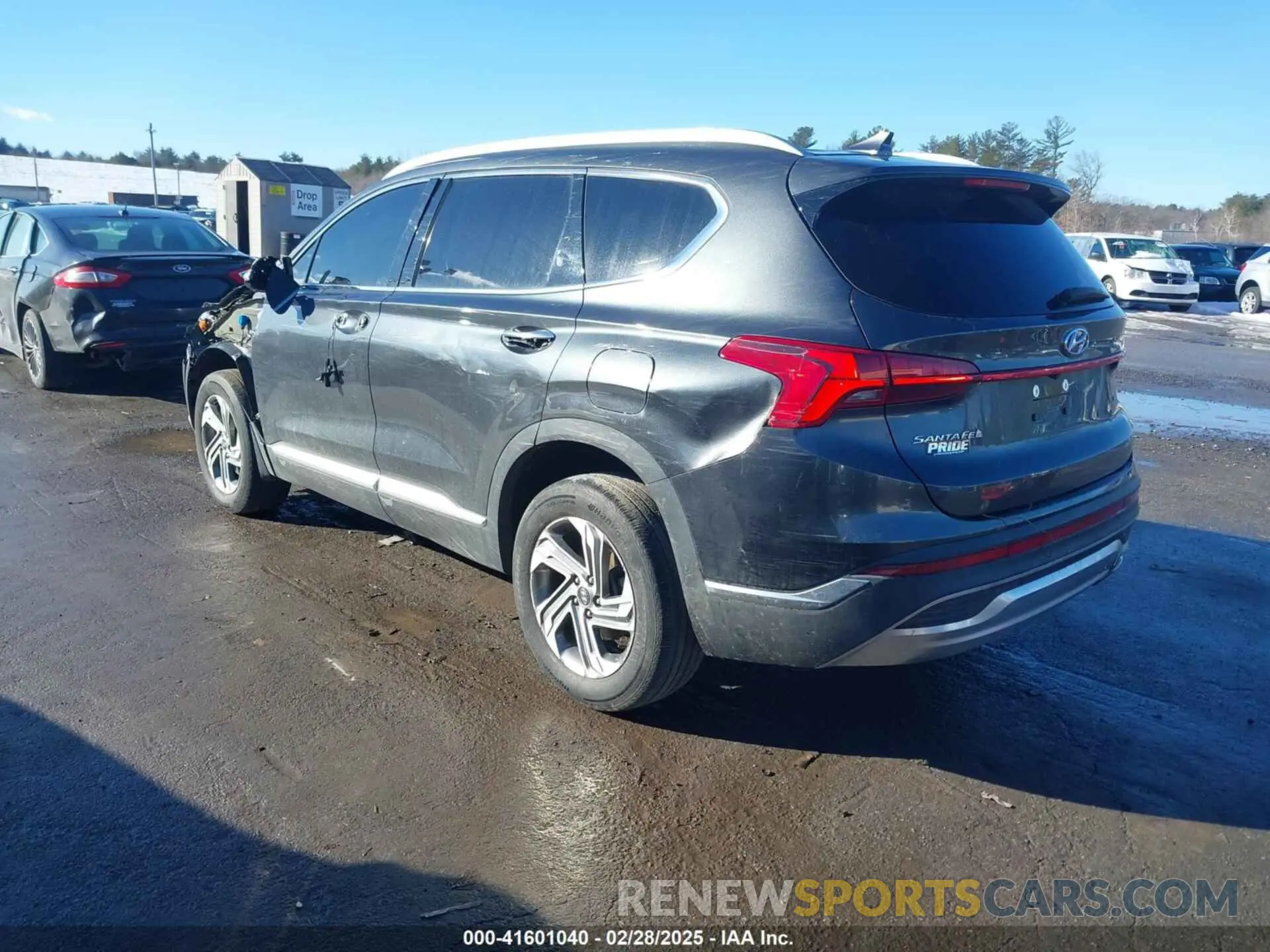 3 Photograph of a damaged car 5NMS6DAJ1MH342715 HYUNDAI SANTA FE 2021