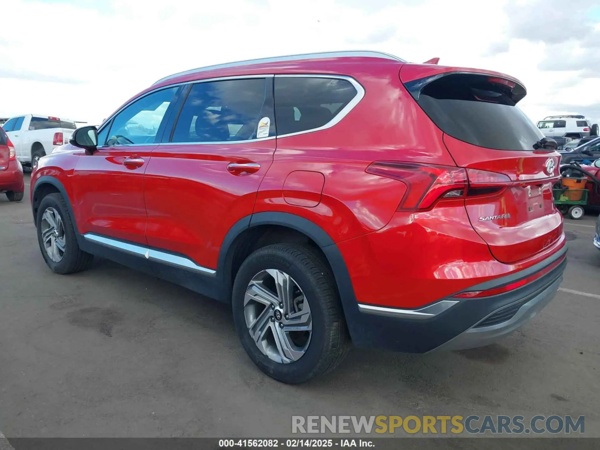 3 Photograph of a damaged car 5NMS6DAJ1MH351933 HYUNDAI SANTA FE 2021