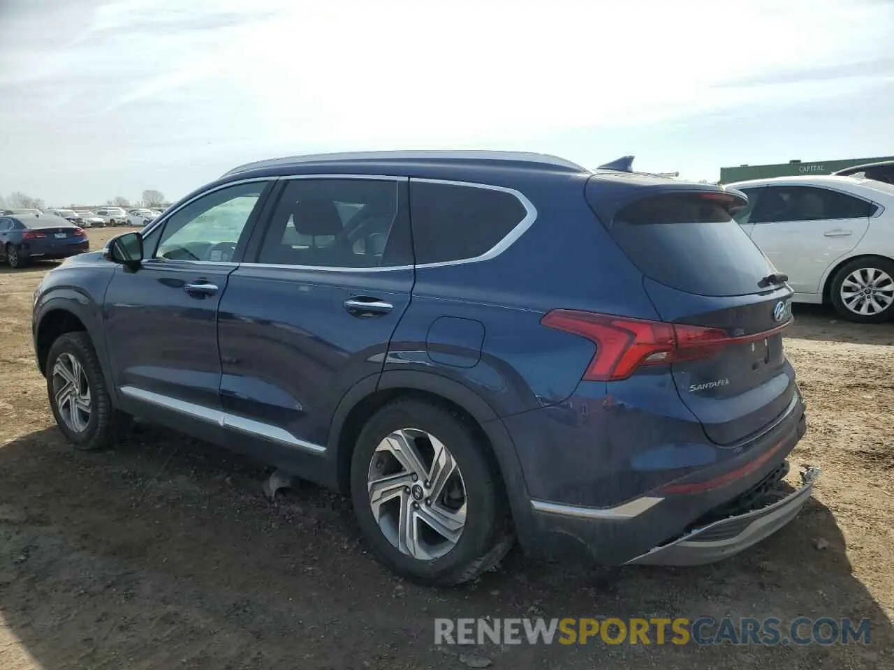 2 Photograph of a damaged car 5NMS6DAJ2MH346658 HYUNDAI SANTA FE 2021