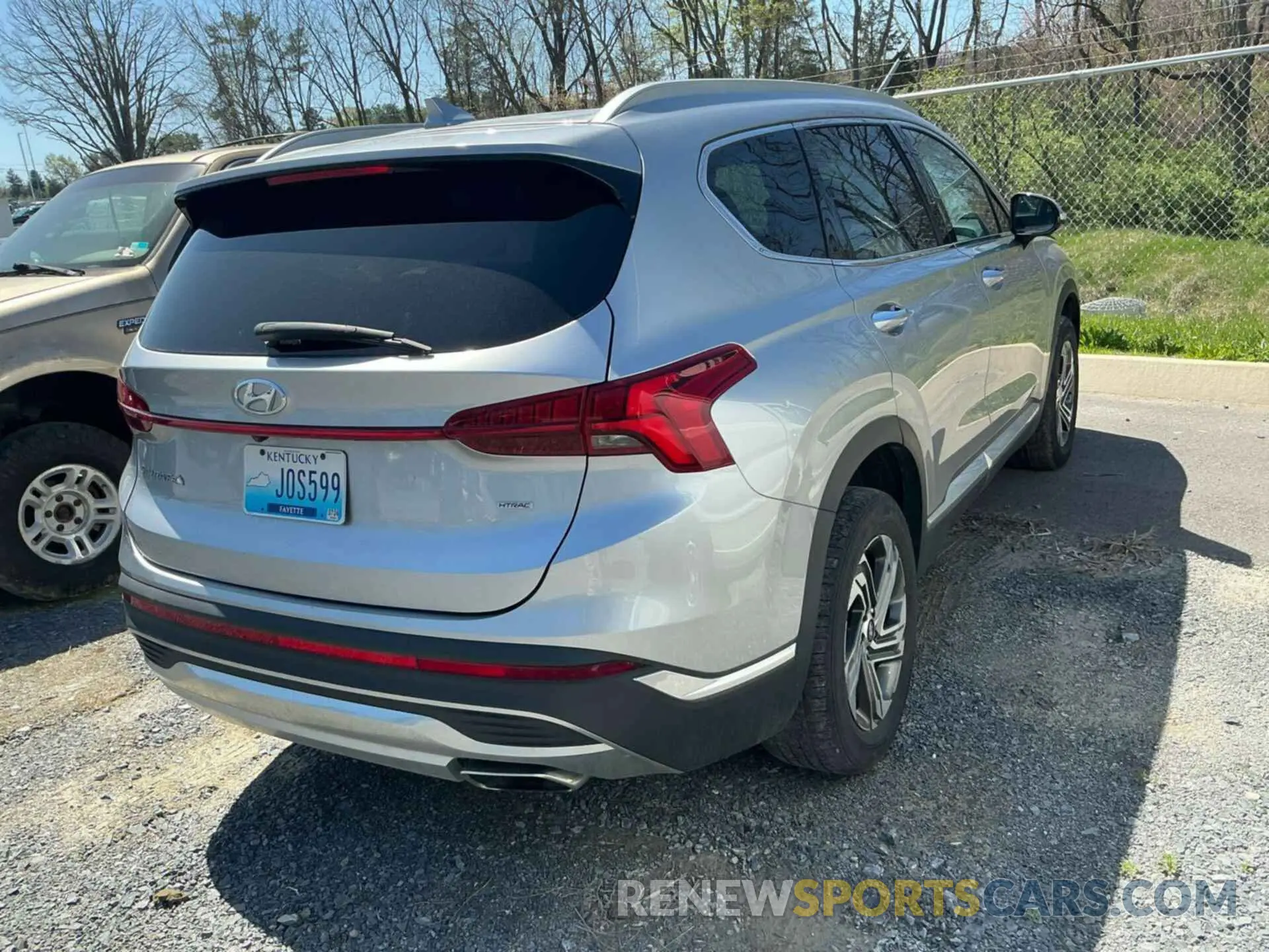 1 Photograph of a damaged car 5NMS6DAJ4MH357435 HYUNDAI SANTA FE 2021
